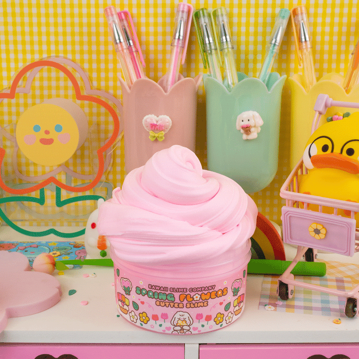 Spring Flowers Butter Slime (4pcs/case)
