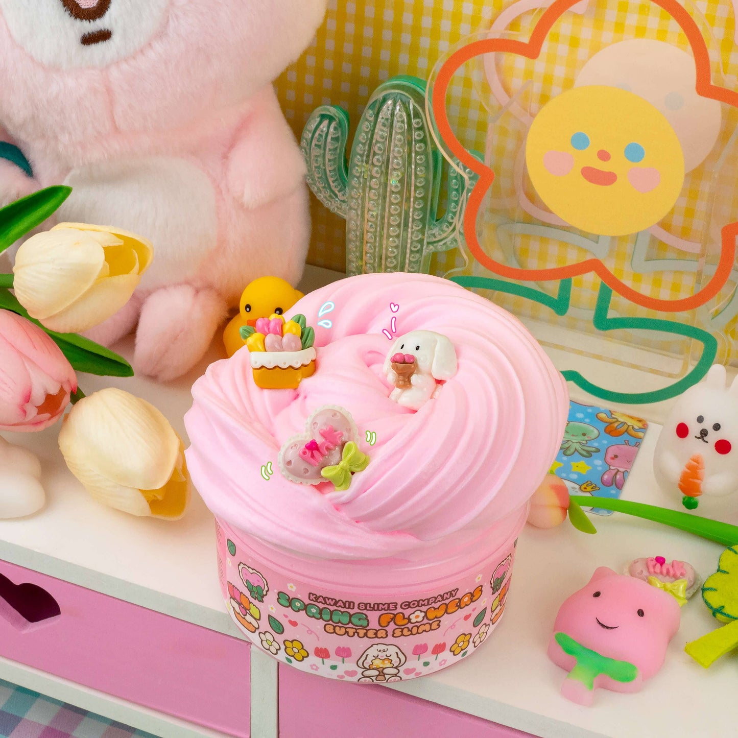 Spring Flowers Butter Slime (4pcs/case)