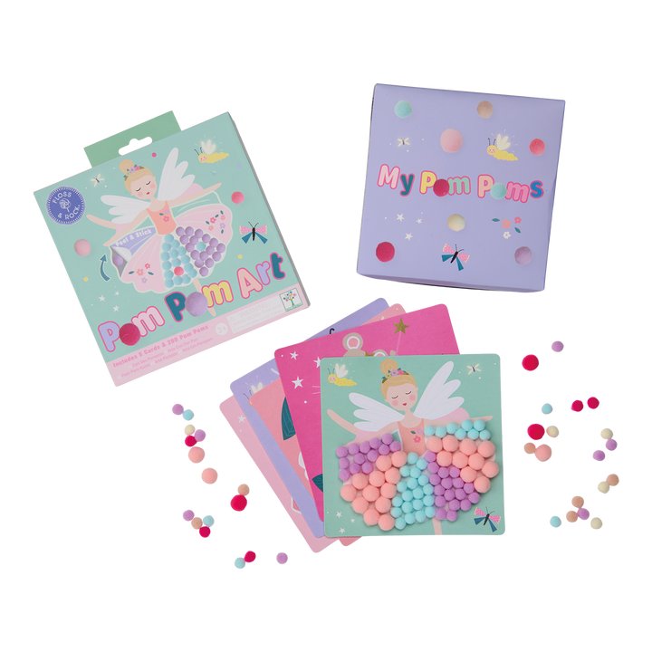 Enchanted Pom Pom Art