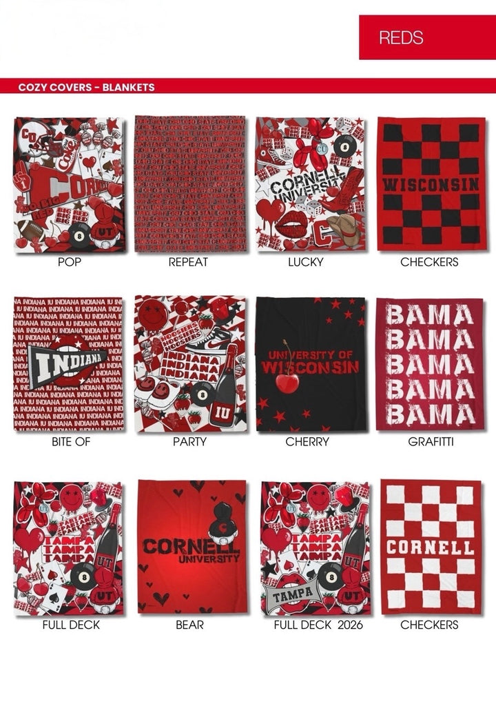 Custom Blanket -- Any College, Any Style