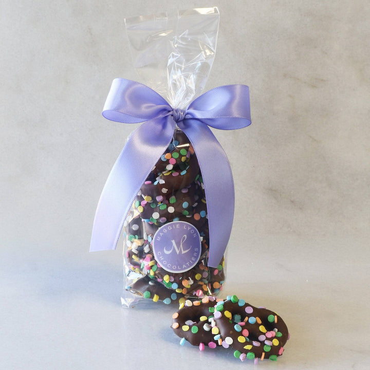 5oz Milk Chocolate Covered Pretzels - Spring Decorations