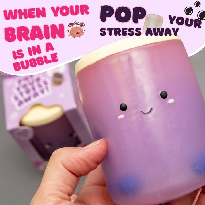 Squishy Stress Toy - Boba Tea - Novelty Fidget Squishies