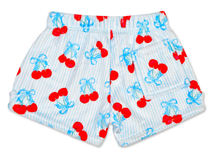 Cherry on Top Plush Shorts (Youth Large (14))