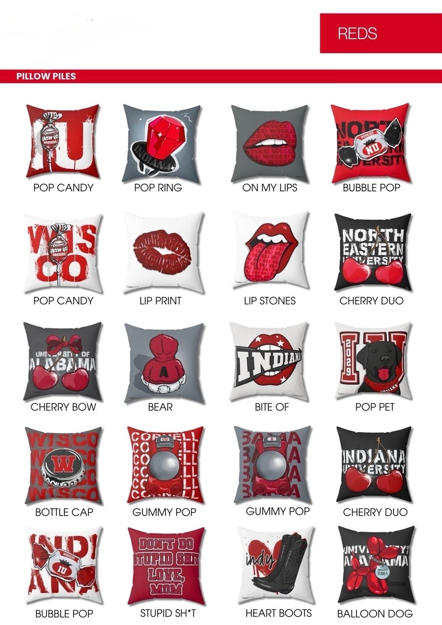 Custom Pillow - Any College, Any Style