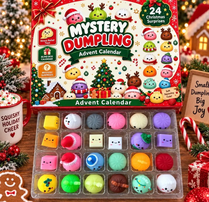 Dumpling Advent Calendar- PRE-ORDER. ESTIMATED ARRIVAL 10/15