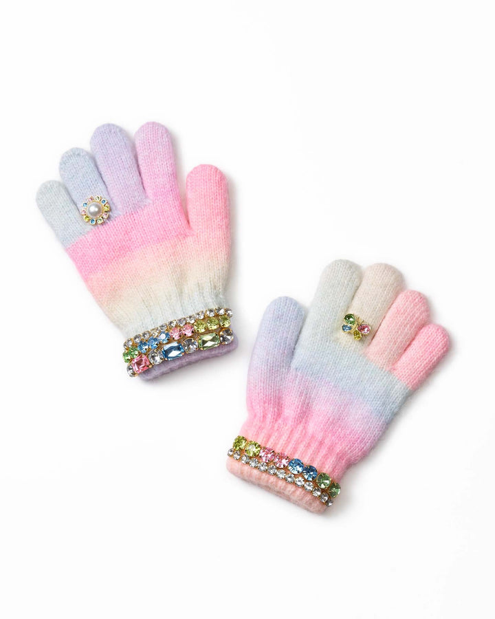 Super Smalls Pastel Rainbow Gloves