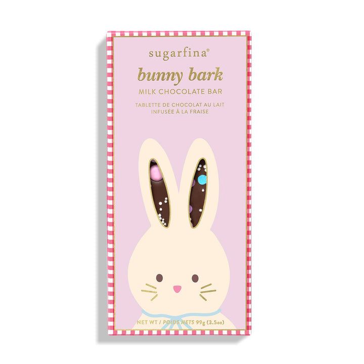 Bunny Bark Pink Chocolate Bar
