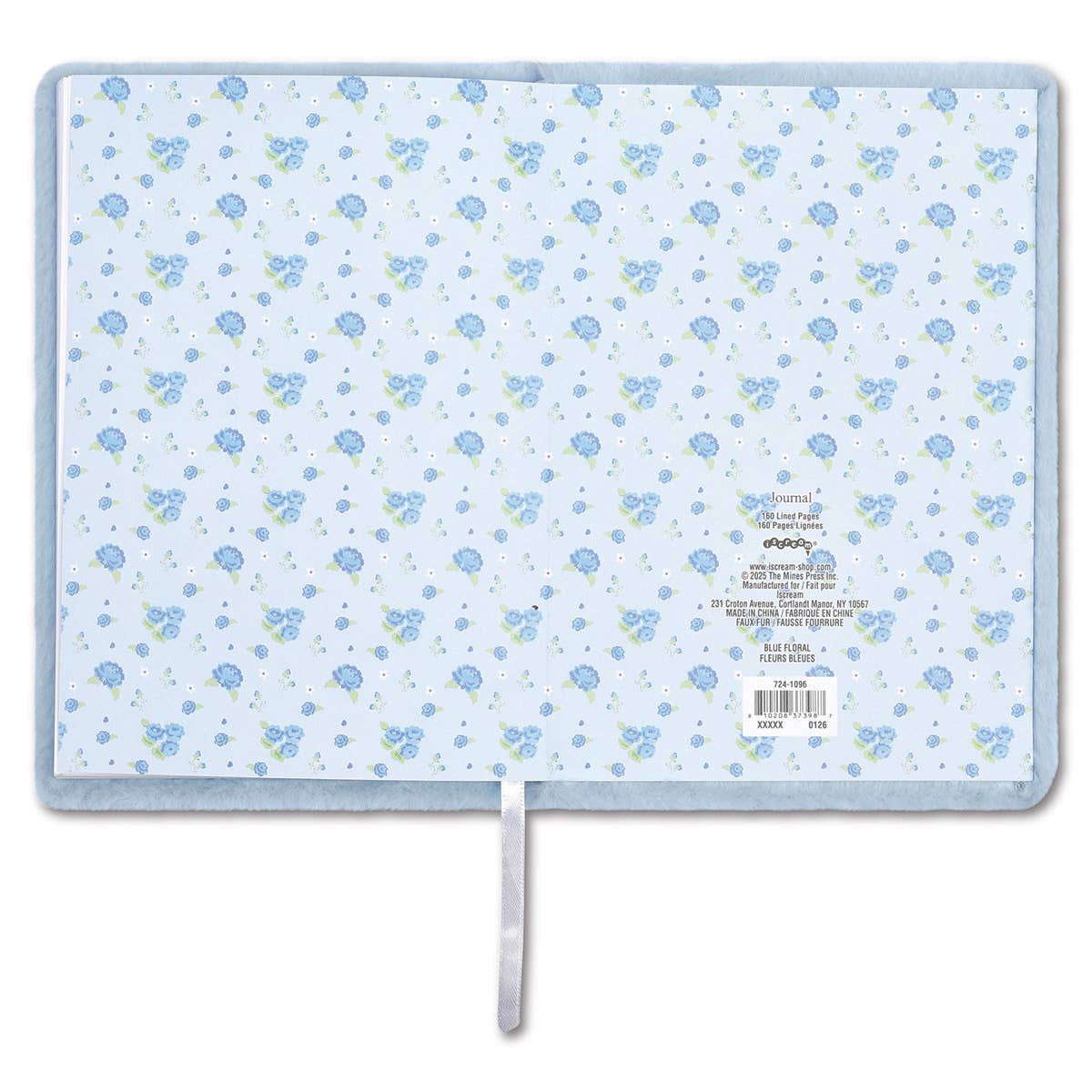 Floral Fuzzy Journal