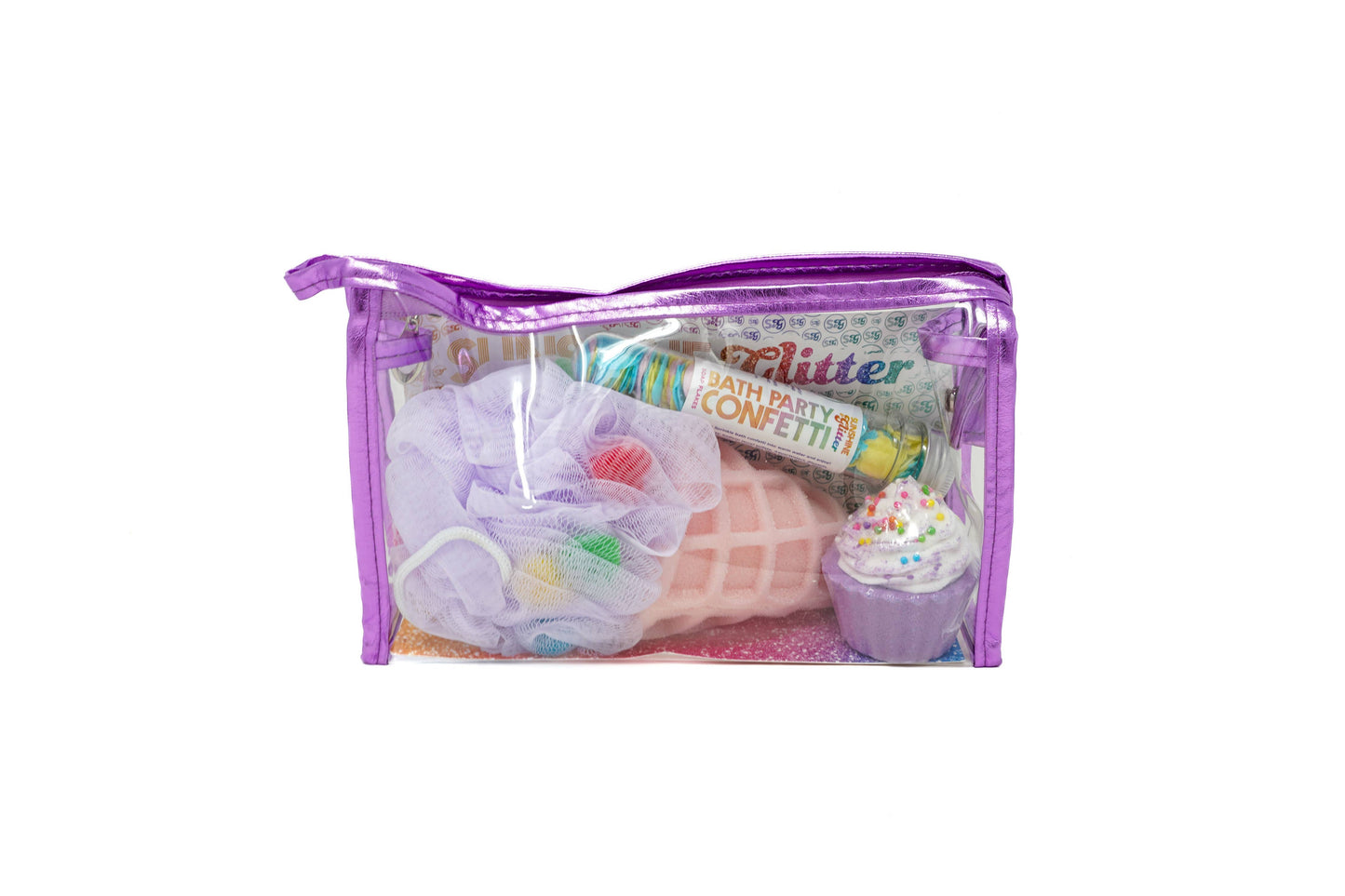 Purple Sweet Celebration Bath Set