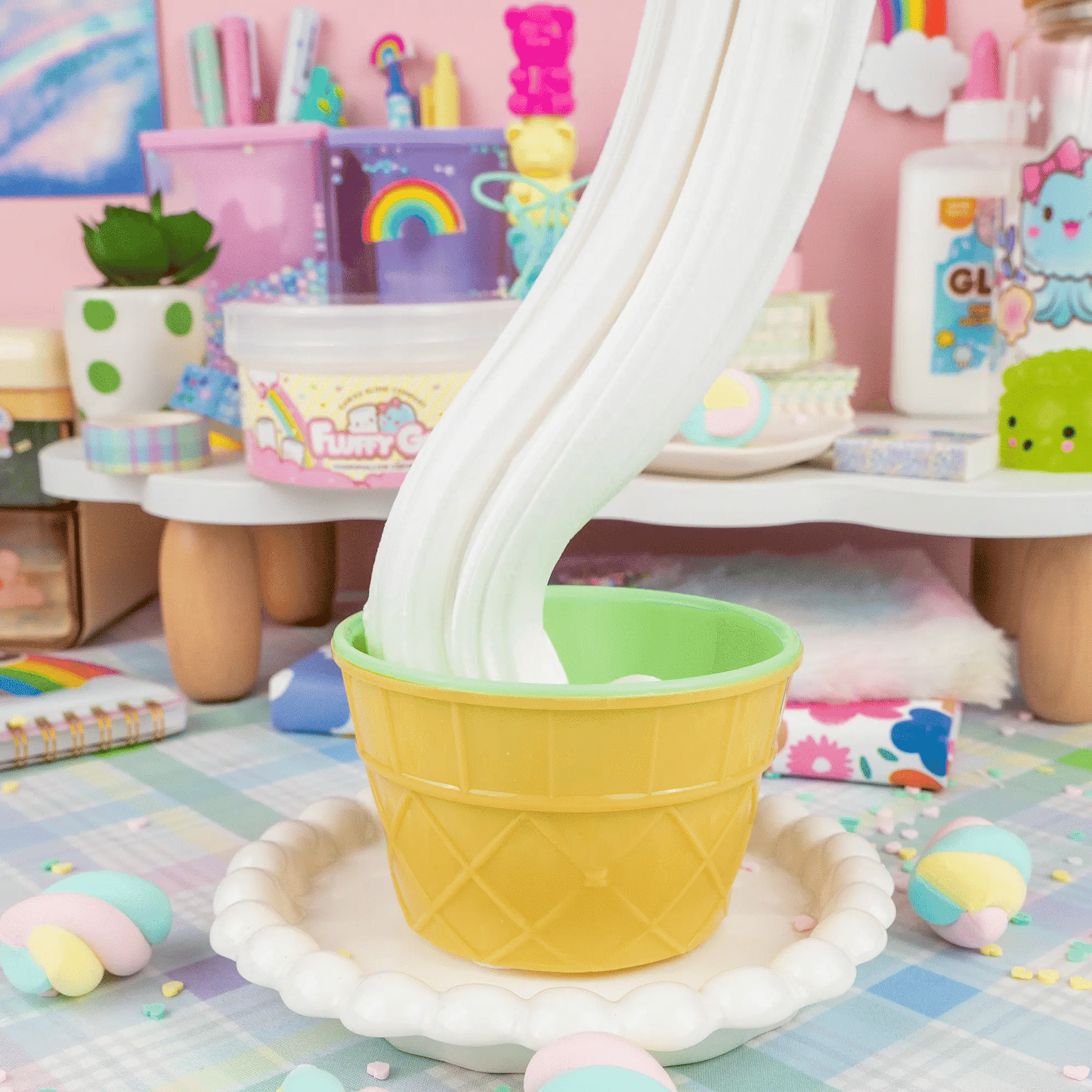 Fluffy Goo Marshmallow Signature Dome