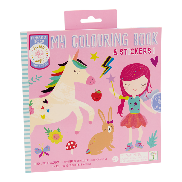 Scribble Sniffs Rainbow Fairy My Colouring Book