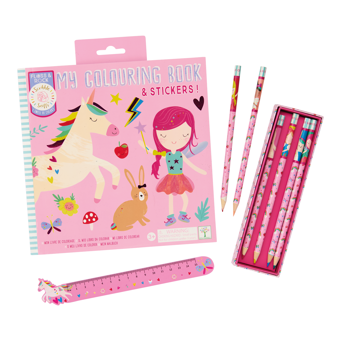 Scribble Sniffs Rainbow Fairy My Colouring Book