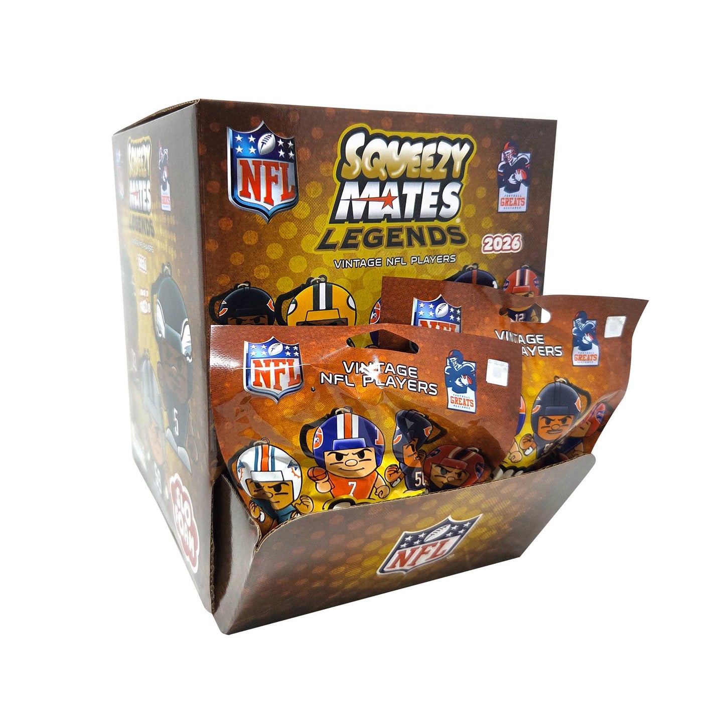 NFL SqueezyMates Legends 2026