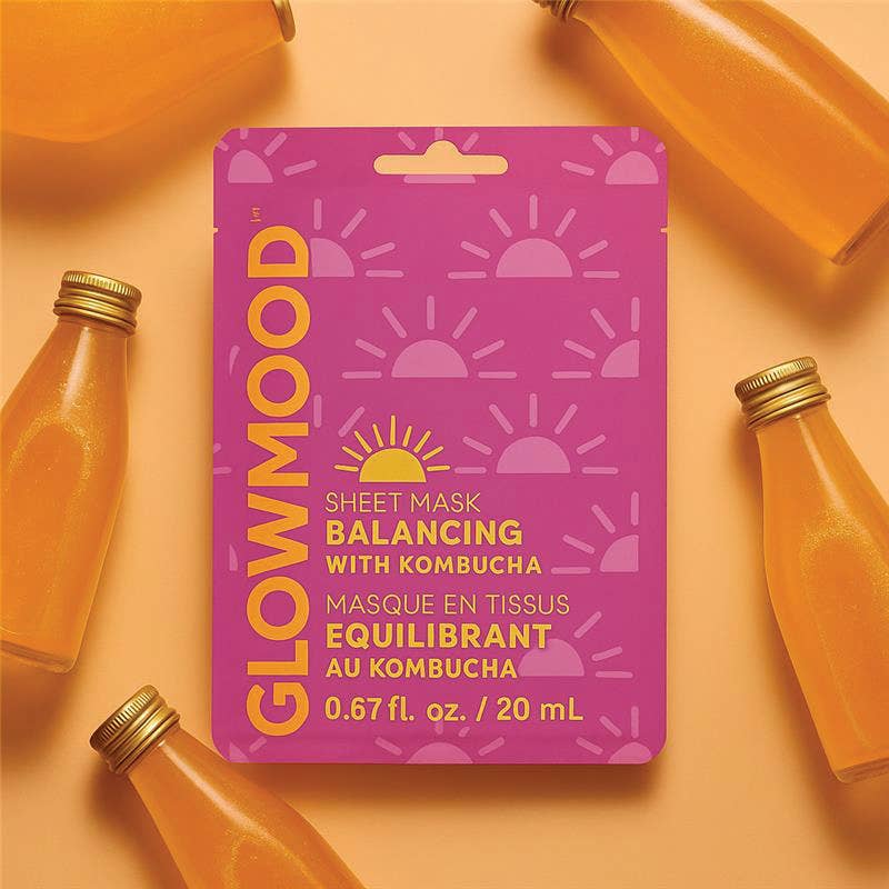 Balancing Sheet Mask with Kombucha