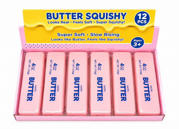 Butter Squishy Toy