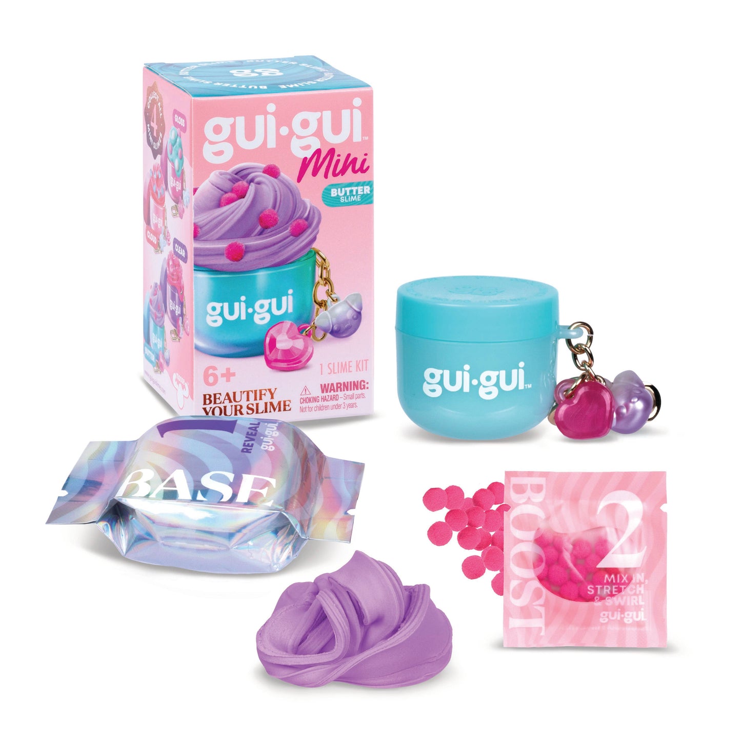 Gui Gui Minis Backpack Charm Slimes