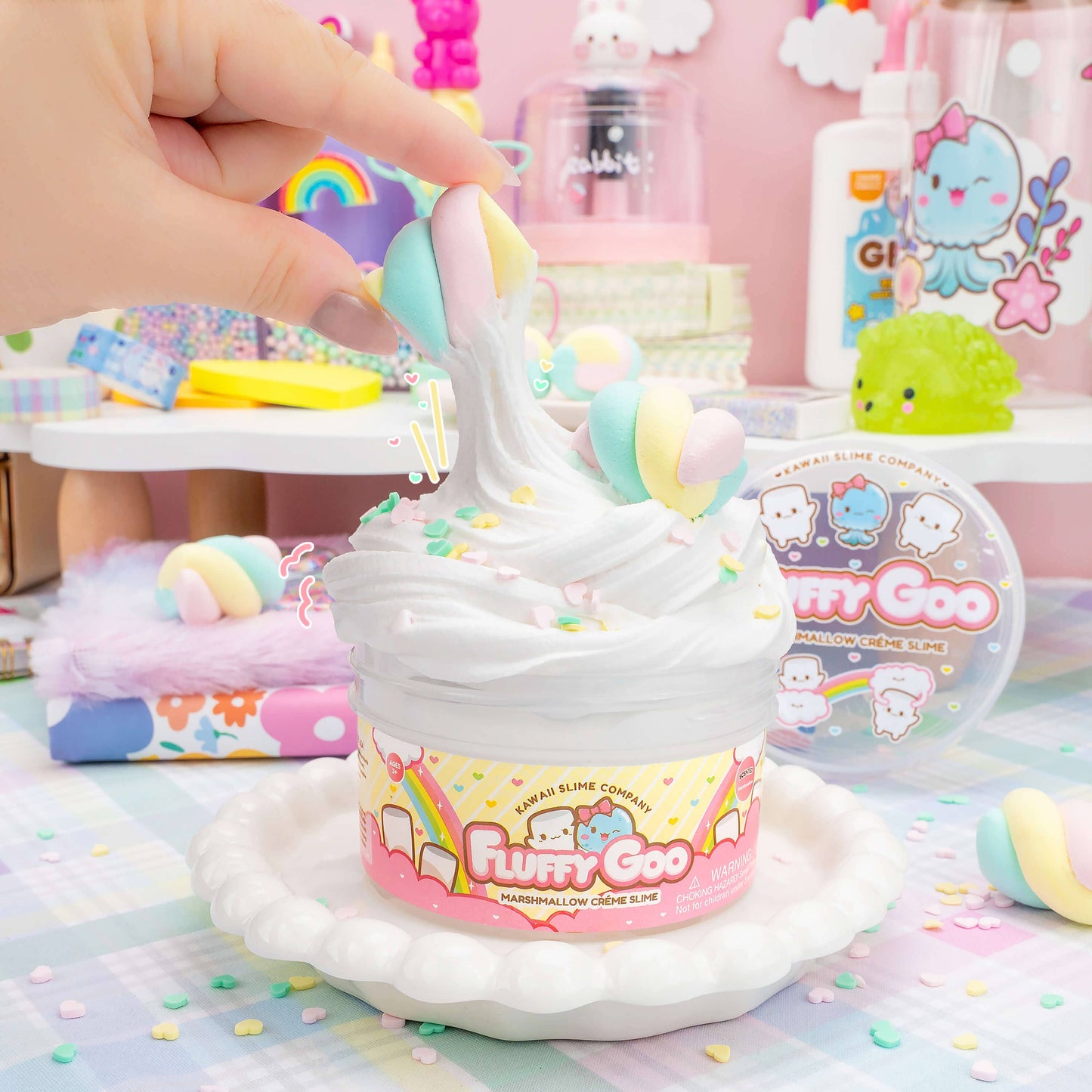 Fluffy Goo Marshmallow Signature Dome