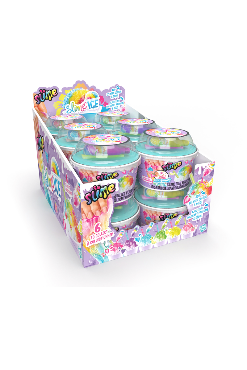 So Slime Ice Slime Mini Cup in 12pc Counter Display
