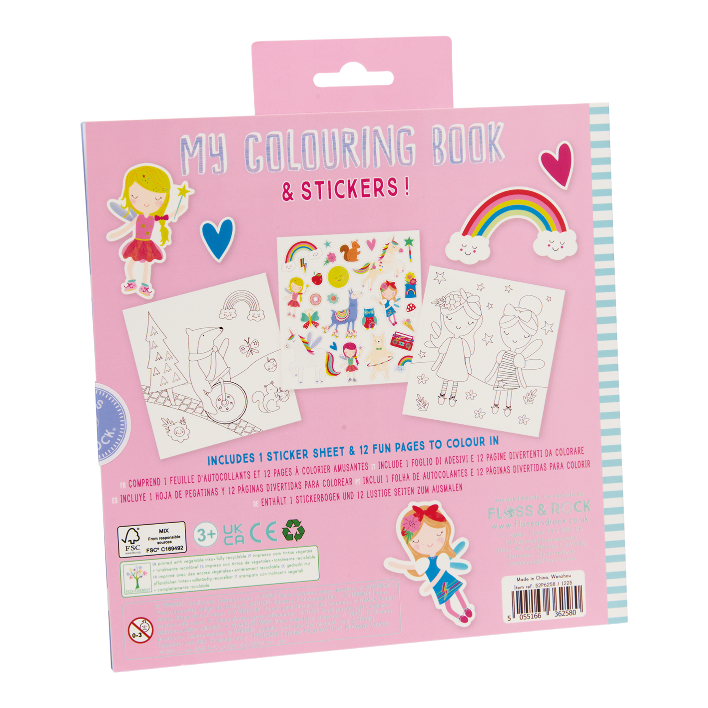 Scribble Sniffs Rainbow Fairy My Colouring Book
