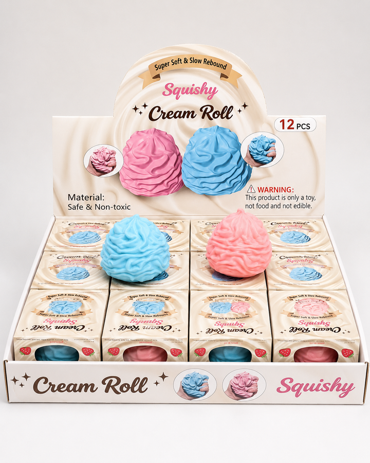 Crunchy Cream Roll Squishy