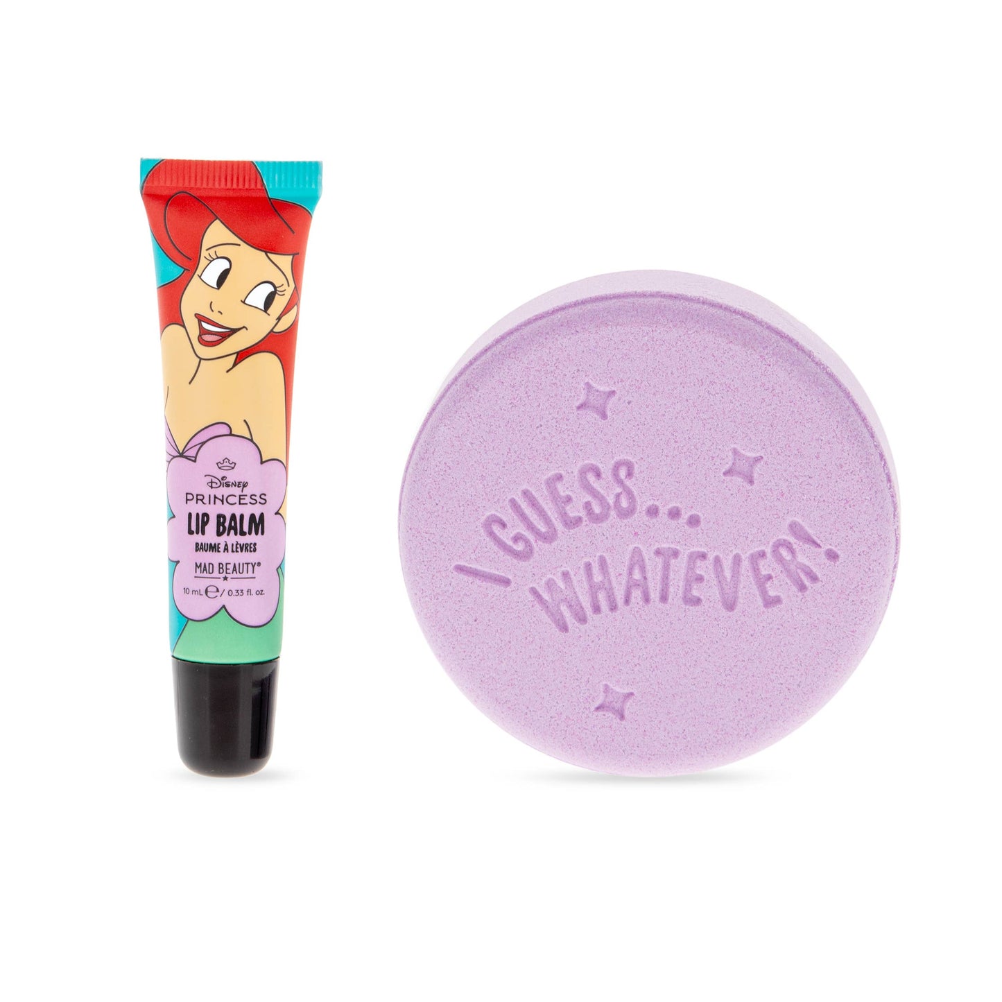 Princess Express Yourself Fizzer & Lip Balm - Ariel