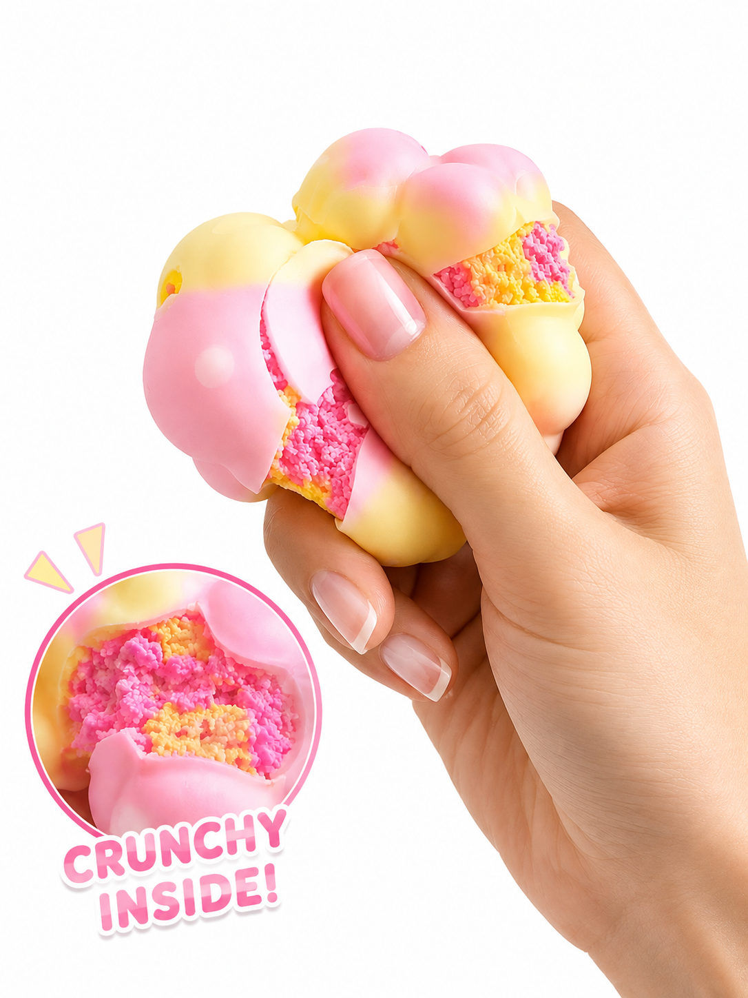 Crisp Choco Crunchy Paw Squishy