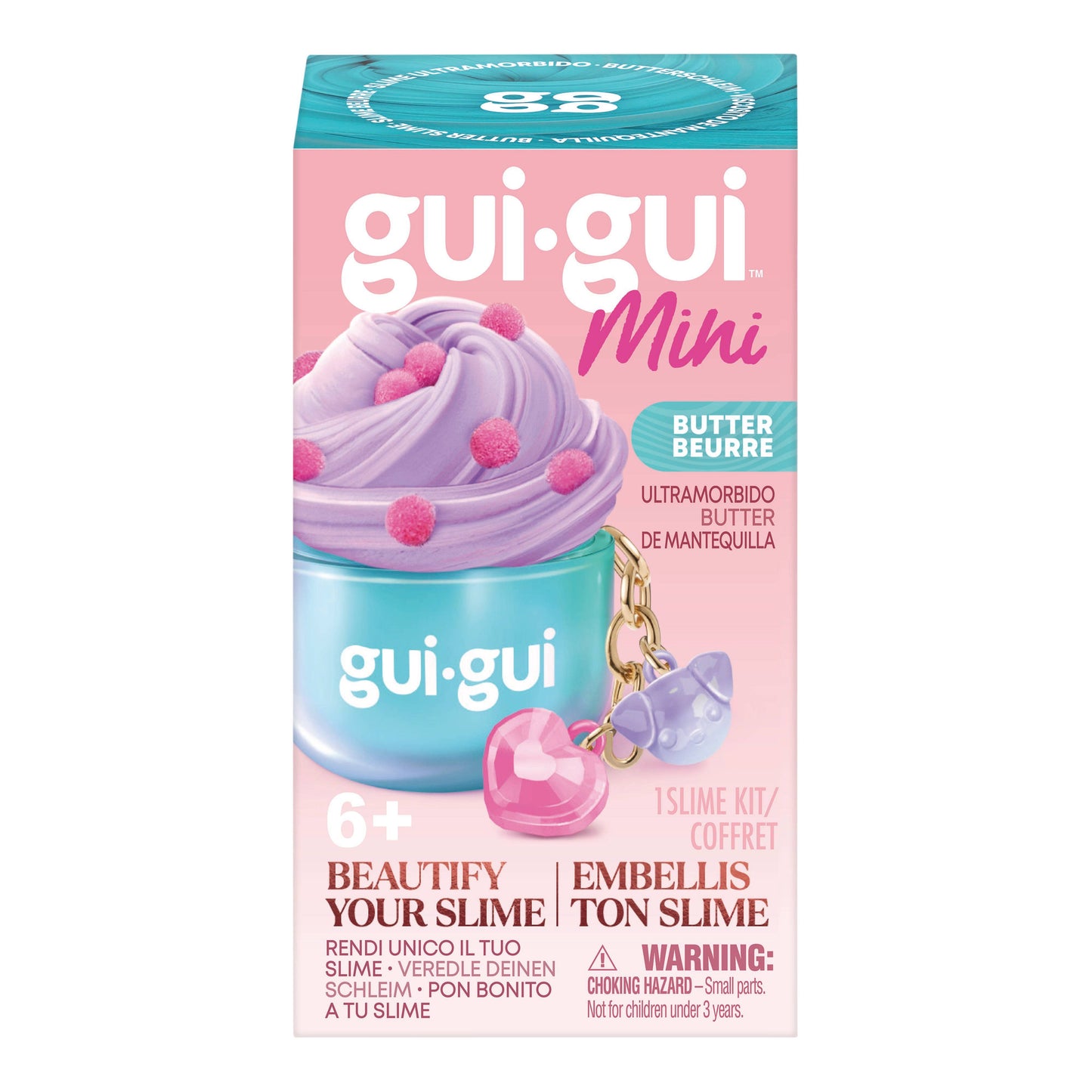 Gui Gui Minis Backpack Charm Slimes