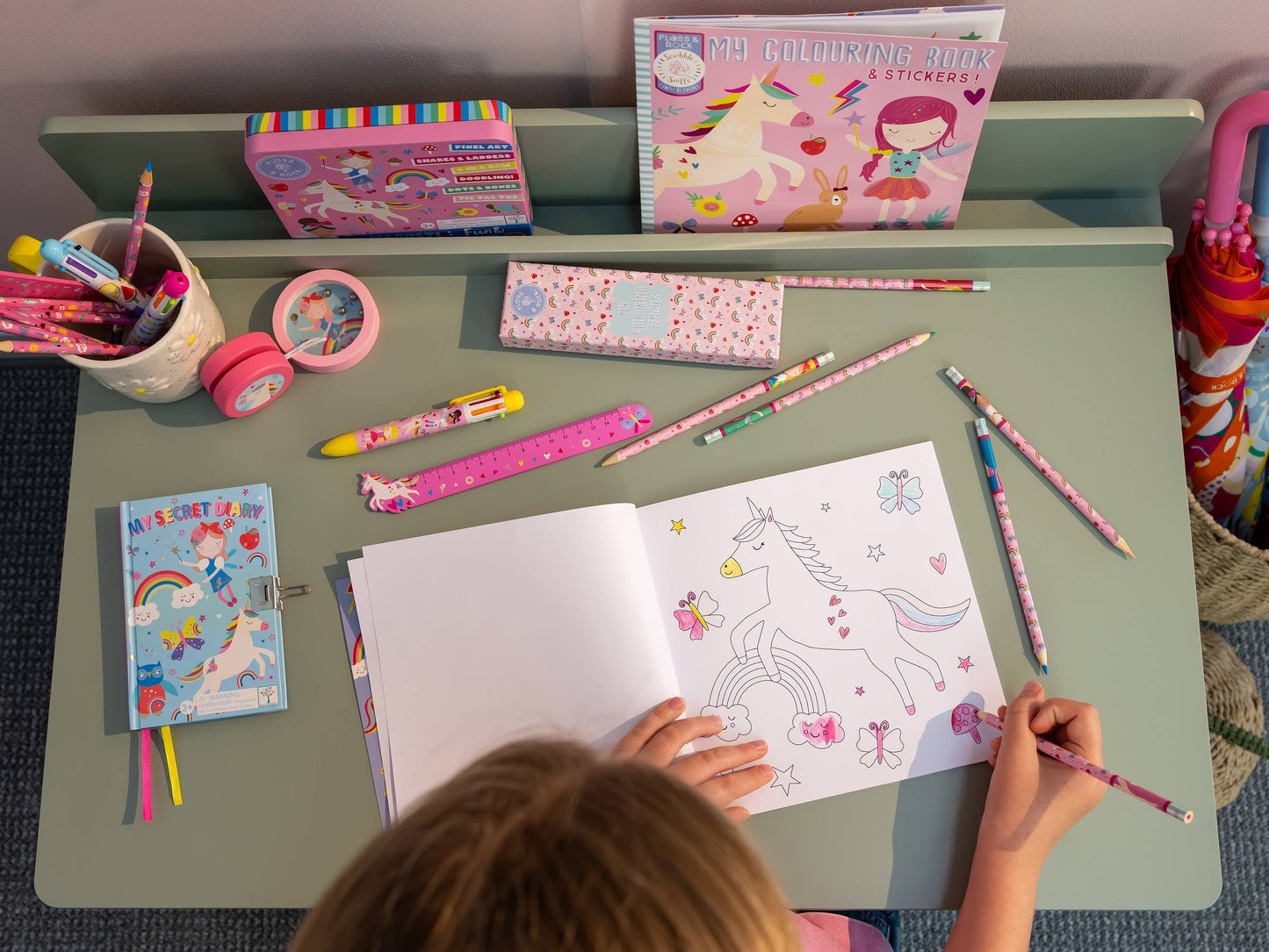 Scribble Sniffs Rainbow Fairy My Colouring Book