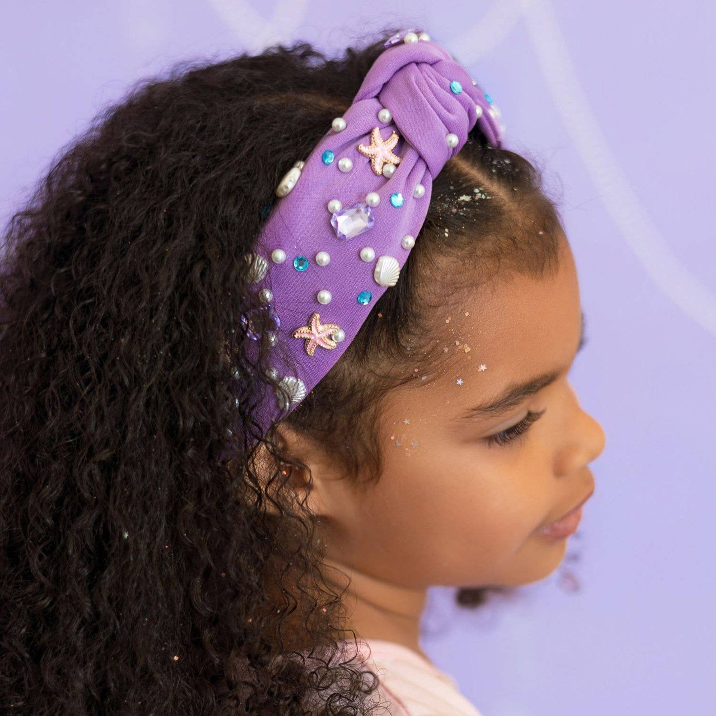 Mermaid Gemstone Headband - Kids Hair Accessories - Summer