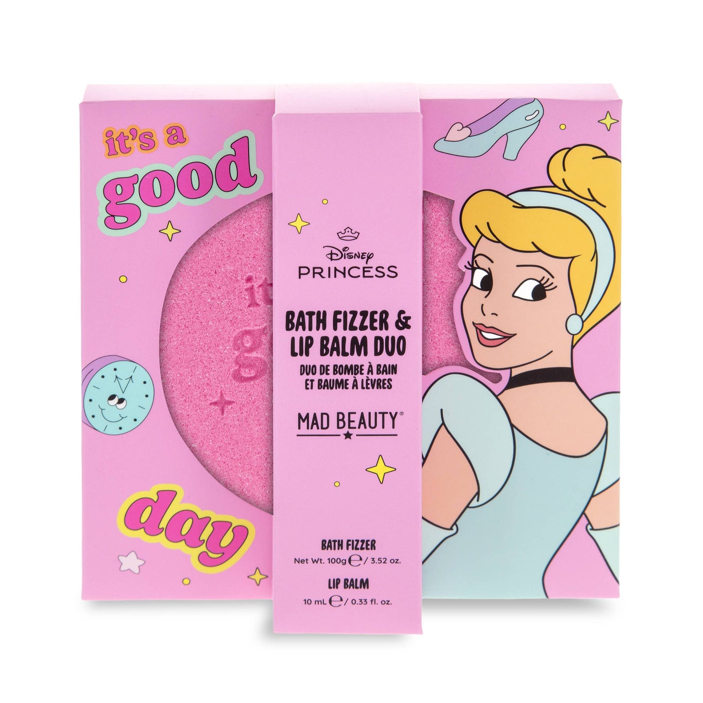 Princess Express Yourself Fizzer & Lip Balm - Cinderella