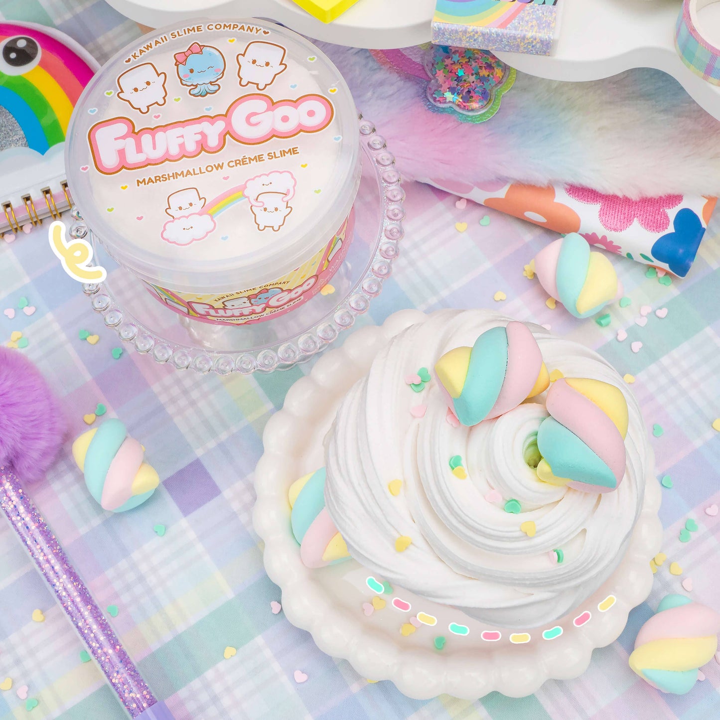 Fluffy Goo Marshmallow Signature Dome