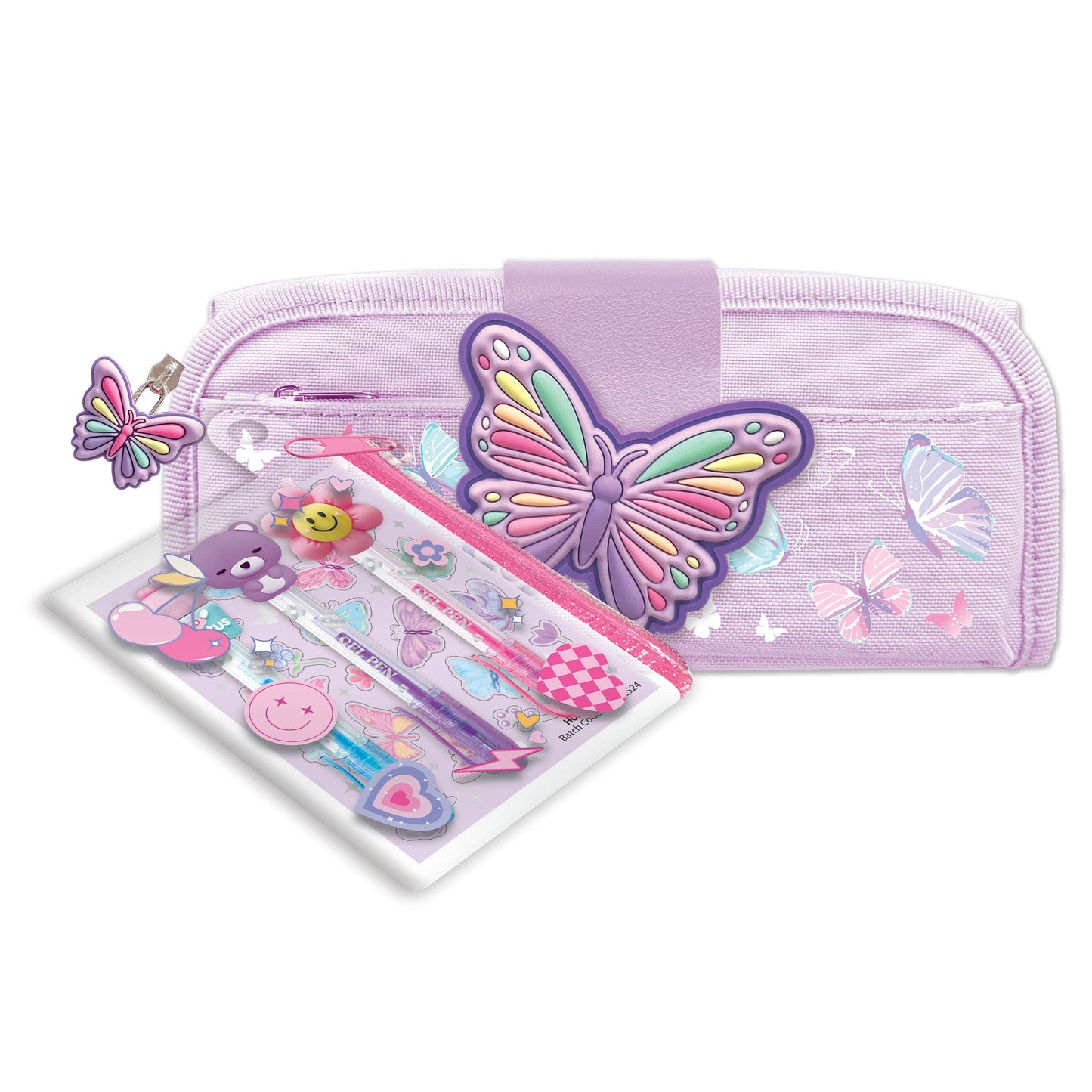 My Perfect pencil Bag, Tie Dye Butterfly