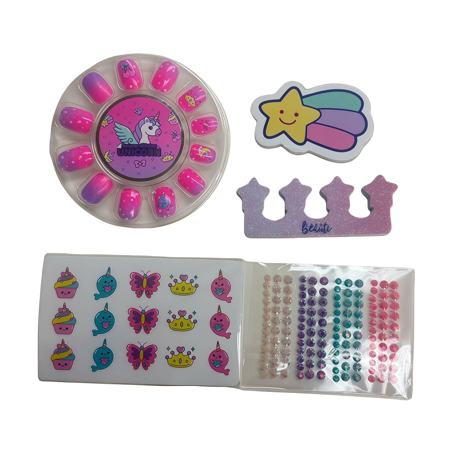 Unicorn Dream Kids Makeup Set 33 PCS Cute Unicorn Beauty Kit