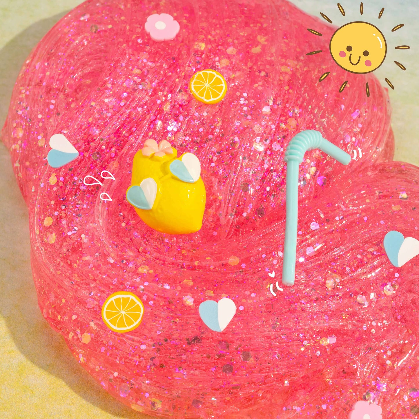 Pink Lemonade Clear Signature Dome™ Slime