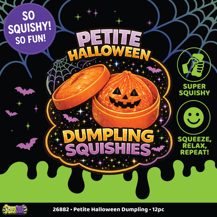 Petite Spooky Halloween Squishy Dumpling