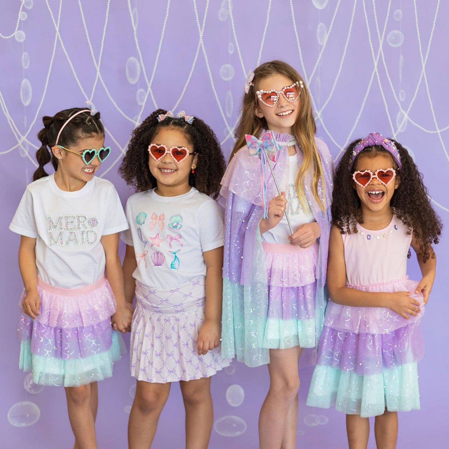 Mermaid Gemstone Headband - Kids Hair Accessories - Summer