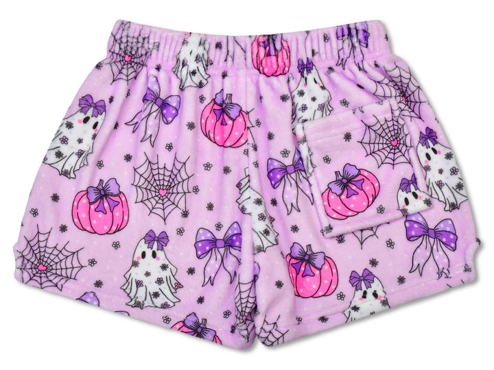 Spooky Season Plush Shorts (Large -(14))