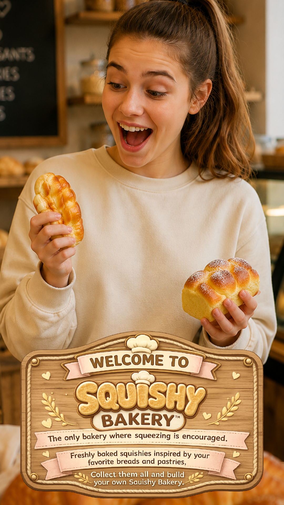 Fun Doh Bakery Slow Rise Squishy Bread