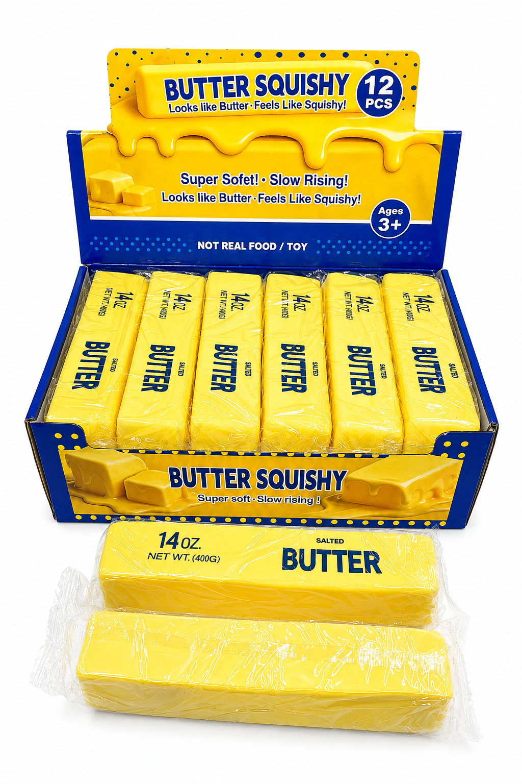 9" Jumbo Butter Squishy