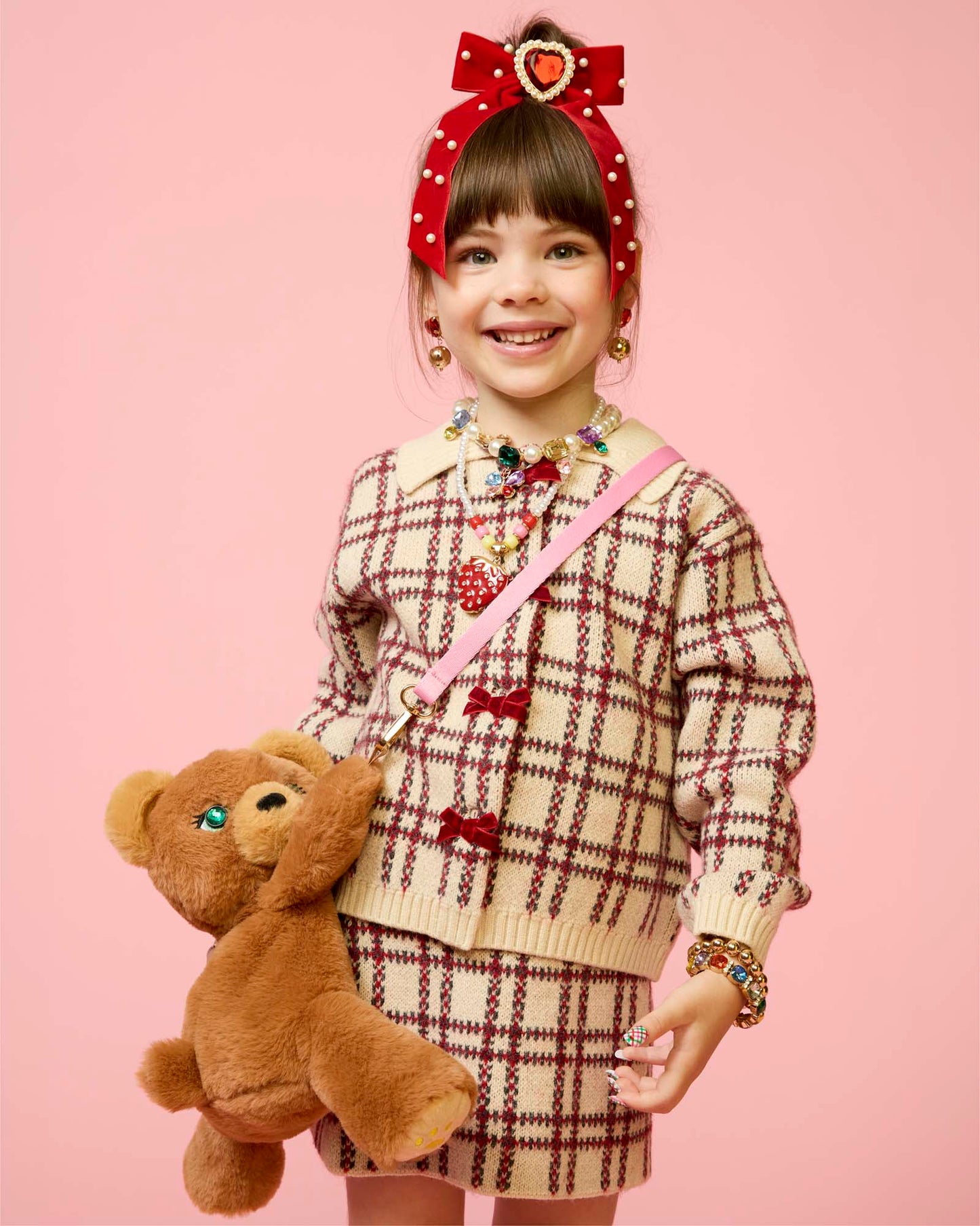 Super Smalls Gem Pals Esme Plush Bear Bag