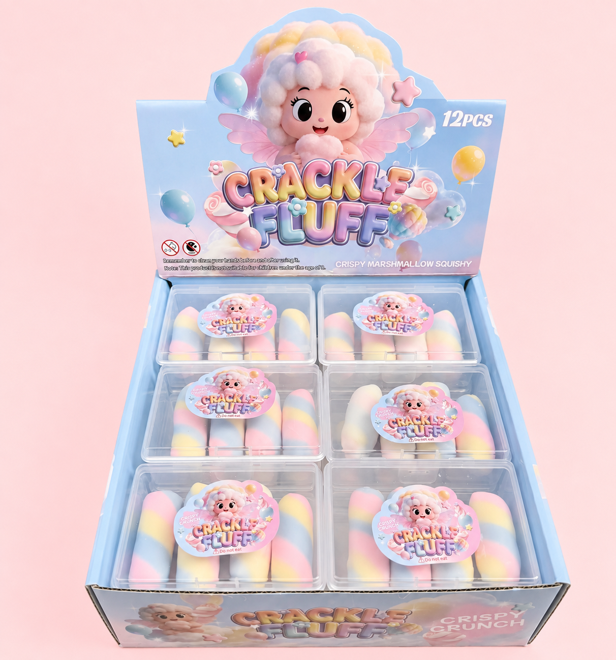 Crispy Crackling Marshmallow Cotton Candy