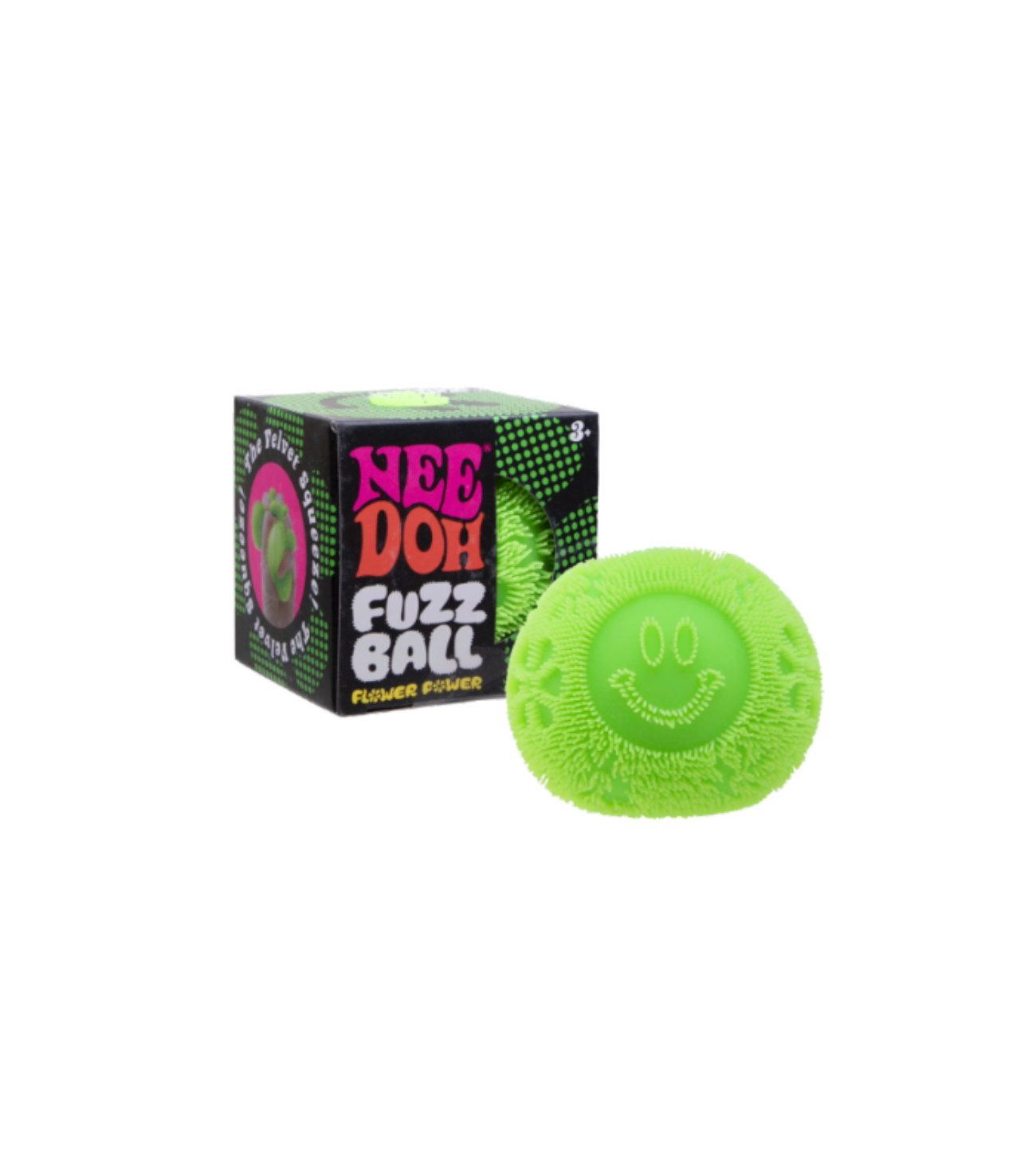 Preorder NeeDoh Fuzz Ball Flower Power