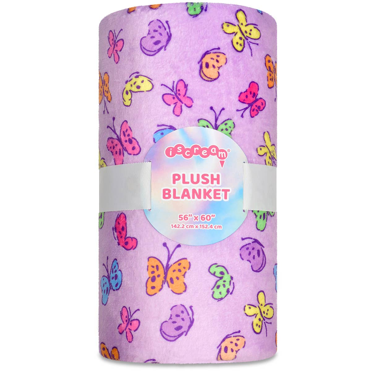Bright Butterflies Plush Blanket