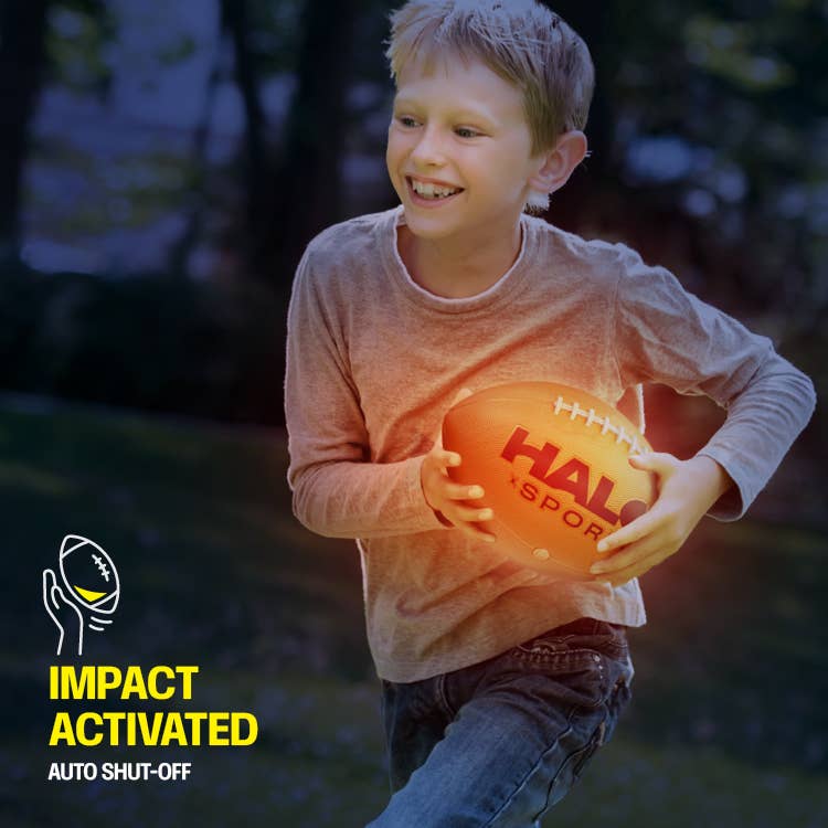 Rechargeable Light Up Football - Glow in The Dark Ball