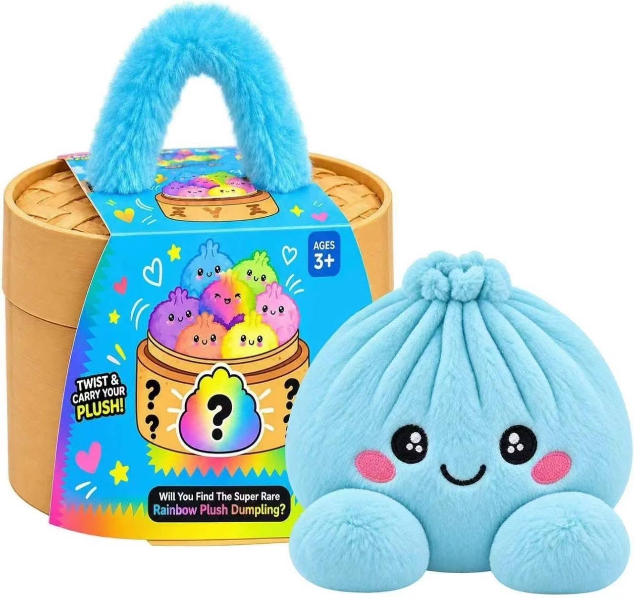 PREORDER (12/1) Cuddle Dumpling Plush Series – Assorted Colors, 5.9”