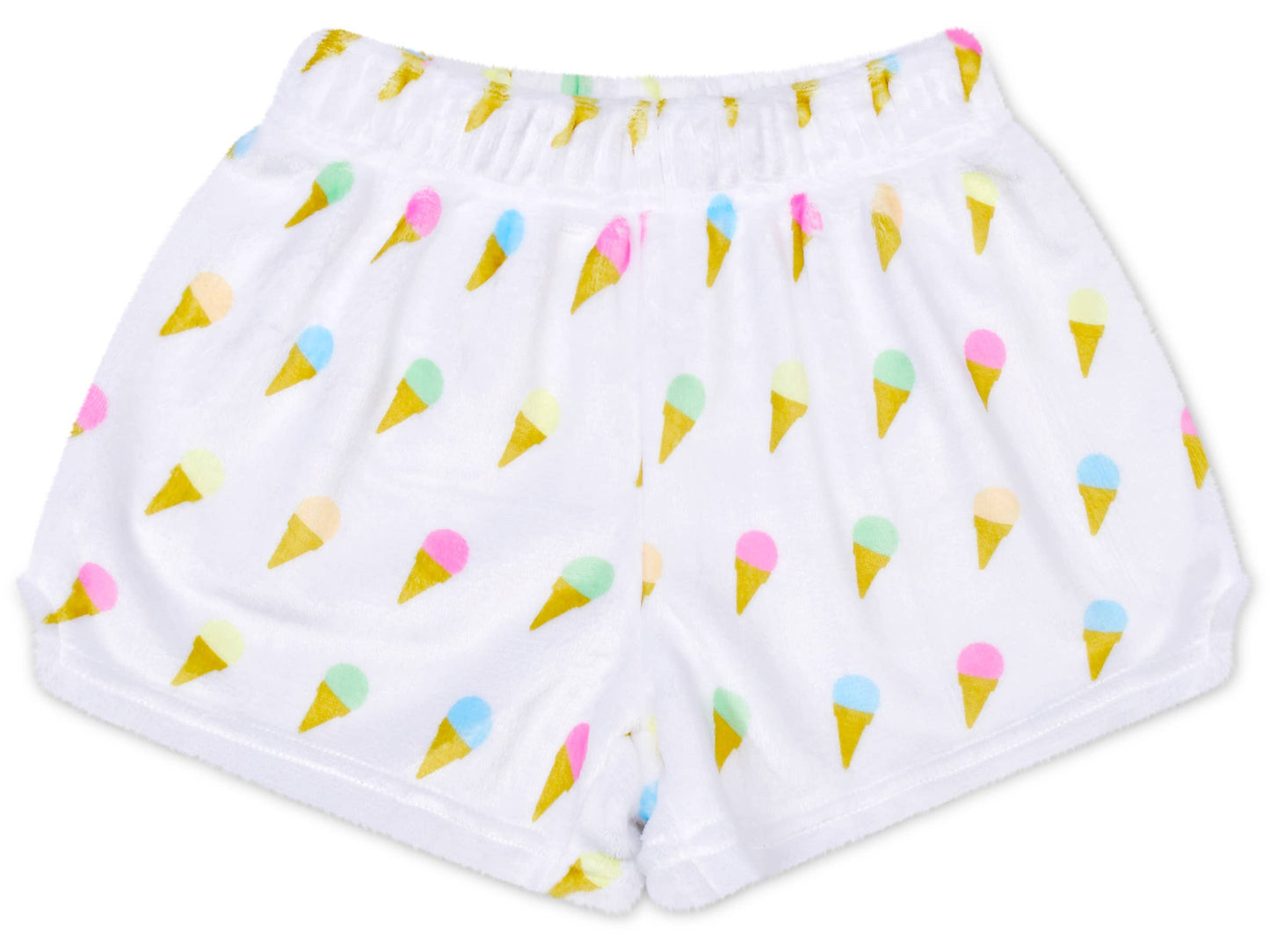 Sweet Scoops Plush Shorts (Youth Medium (10-12))