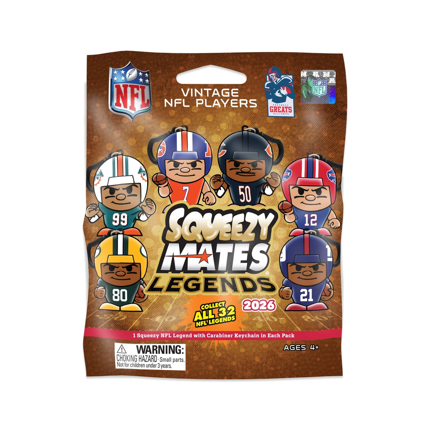 NFL SqueezyMates Legends 2026
