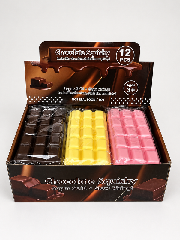 Chocolate Bar Squishy Toy