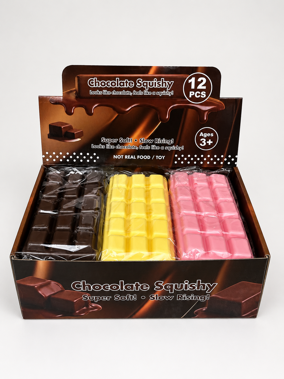 Chocolate Bar Squishy Toy
