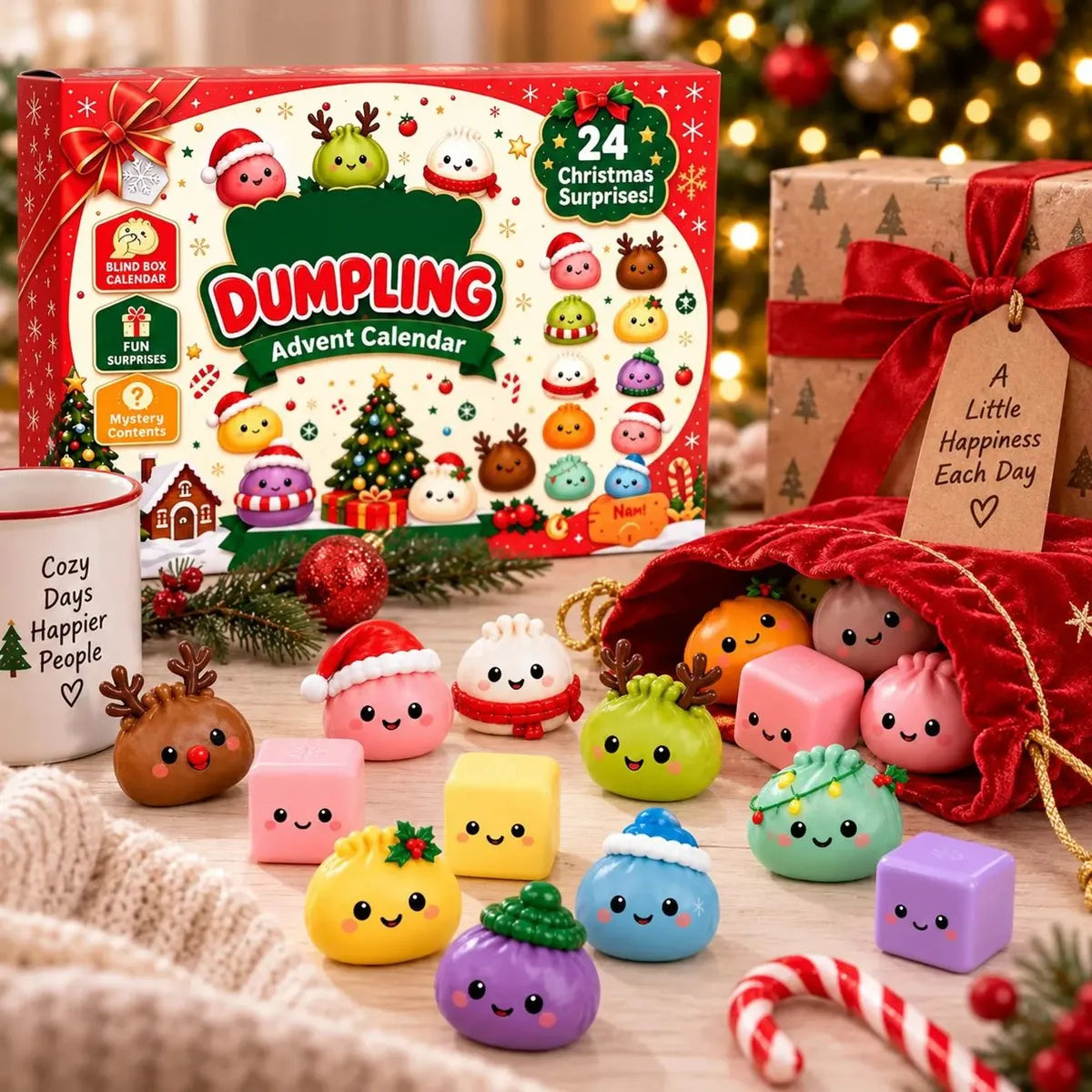 Mini Dumpling Advent Calendar